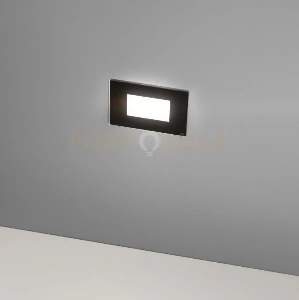 Ges2041- segnapassi ad incasso led 3000-4000-6000k 320-400-380lm 4,...