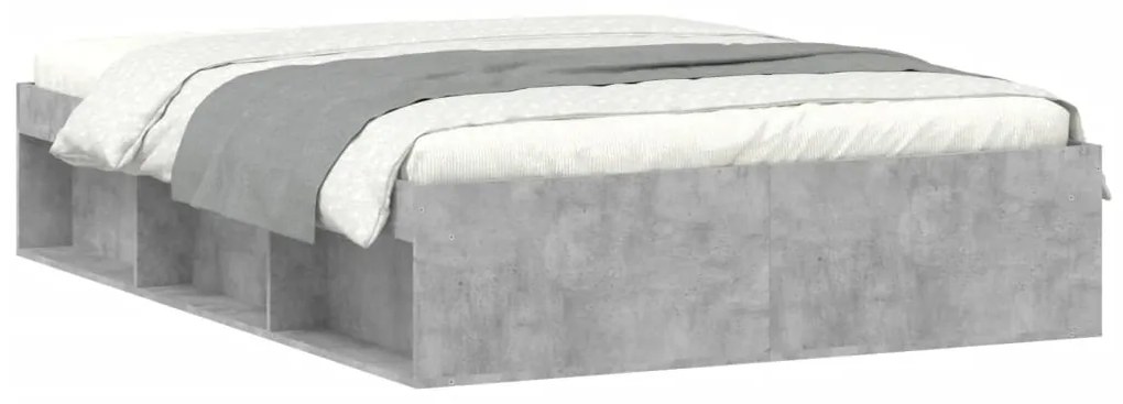 Giroletto grigio cemento 135x190 cm double