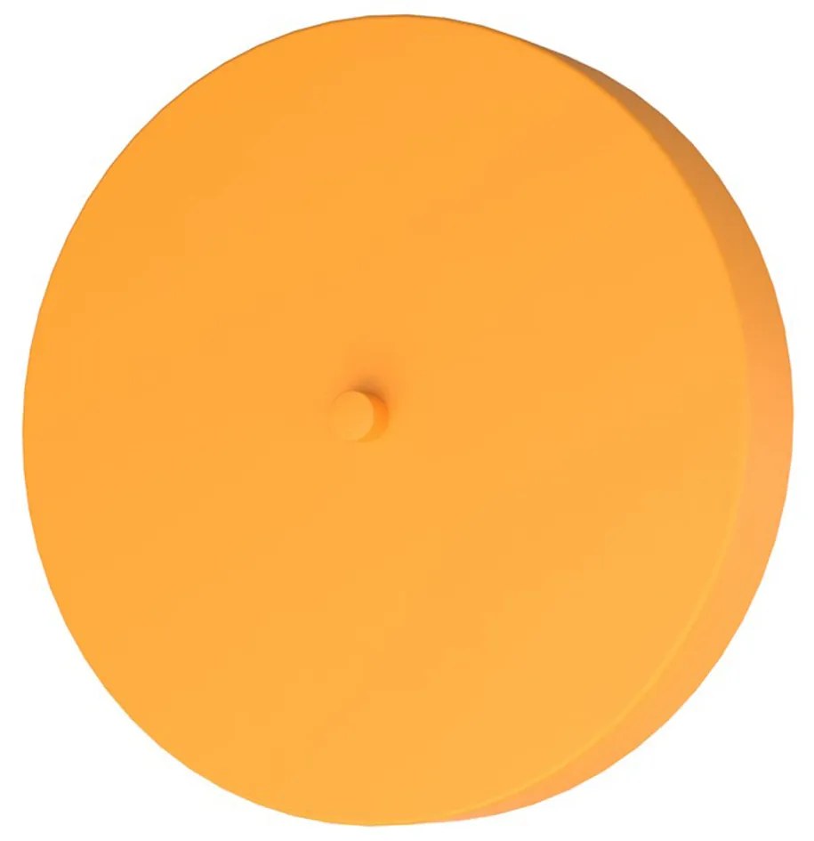 Applique Minimal Poseidone Acciaio Arancione 2 Luci G9 Ip20