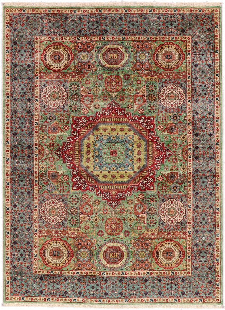 Mamluk Tappeto orientale 180 x 240 (Afghanistan) Annodato A Mano