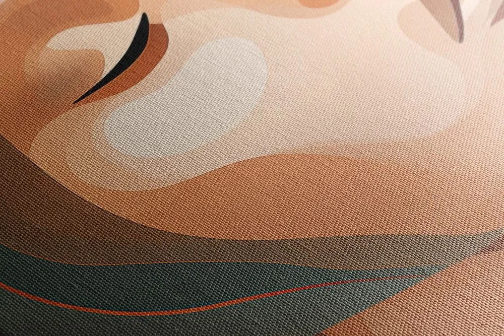 Quadro su tela – Bellezza femminile Peach Fuzz