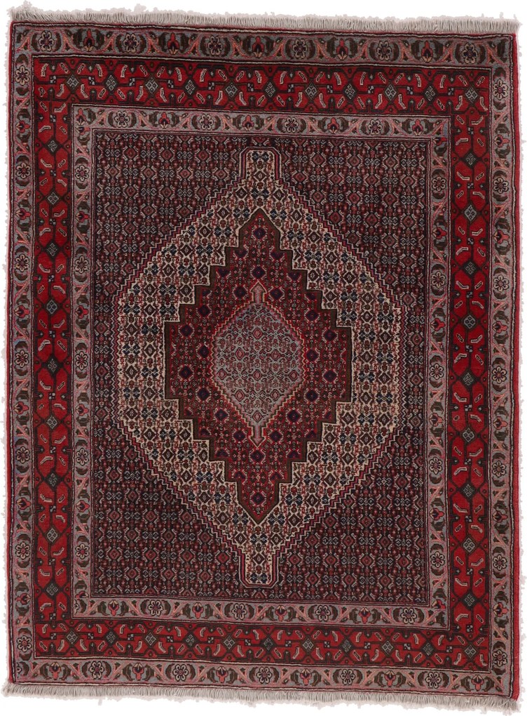 Sandjan Tappeto persiano 120x160 (Iran) Annodato A Mano