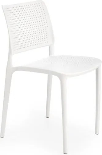 Sedia in plastica K514 bianco