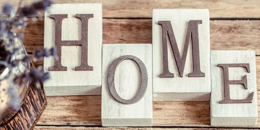 Stampa su tela – Lettere Home