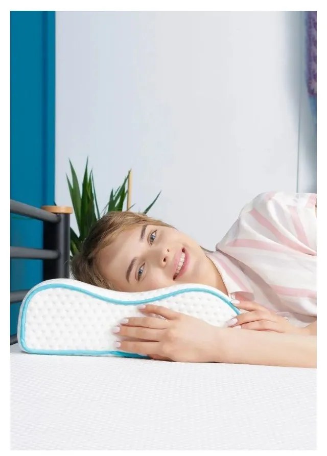 Cuscino anatomico con imbottitura in memory foam 35x55 cm – Mila Home