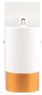 Faretto da parete 1xGU10/35W/230V bianco/oro