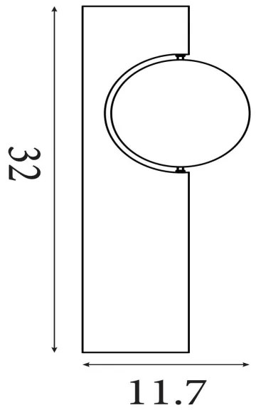Searchlight 44521SM - Plafoniera RADIANCE 3xE27/60W/230V Ø 37,5 cm nero