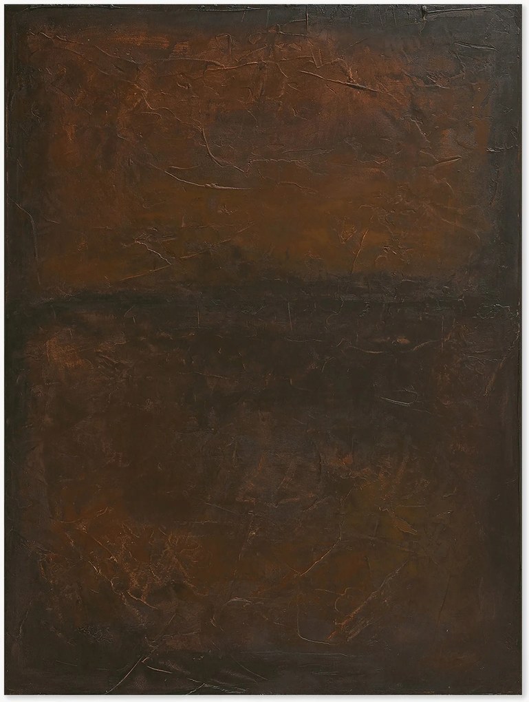 Stampa su tela incorniciata dipinta a mano After Dark