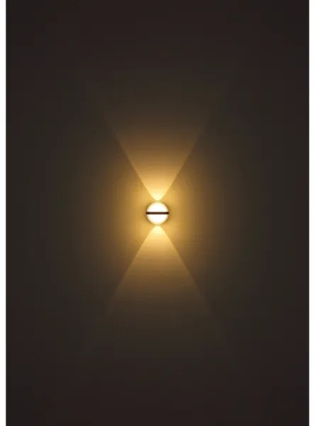 Globo 34157 - Applique a LED da esterno ILLI LED/12W/230V IP54 nero