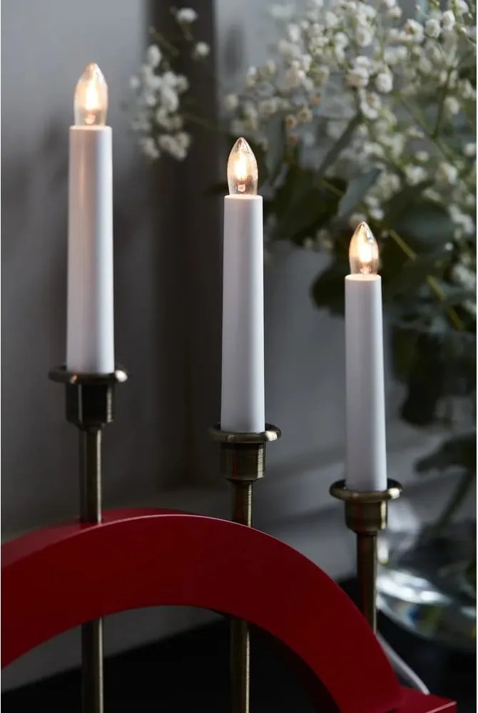 Decorazione luminosa natalizia rossa Bridge - Markslöjd