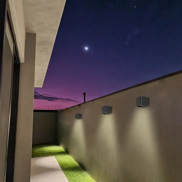 Rabalux 77168 - Applique a LED da esterno HALLSTATT LED/10W/230V IP54 nero