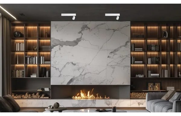 Faretto LED MAGNET LED/5W/230V + 1xGU10/60W 3000/4000K bianco