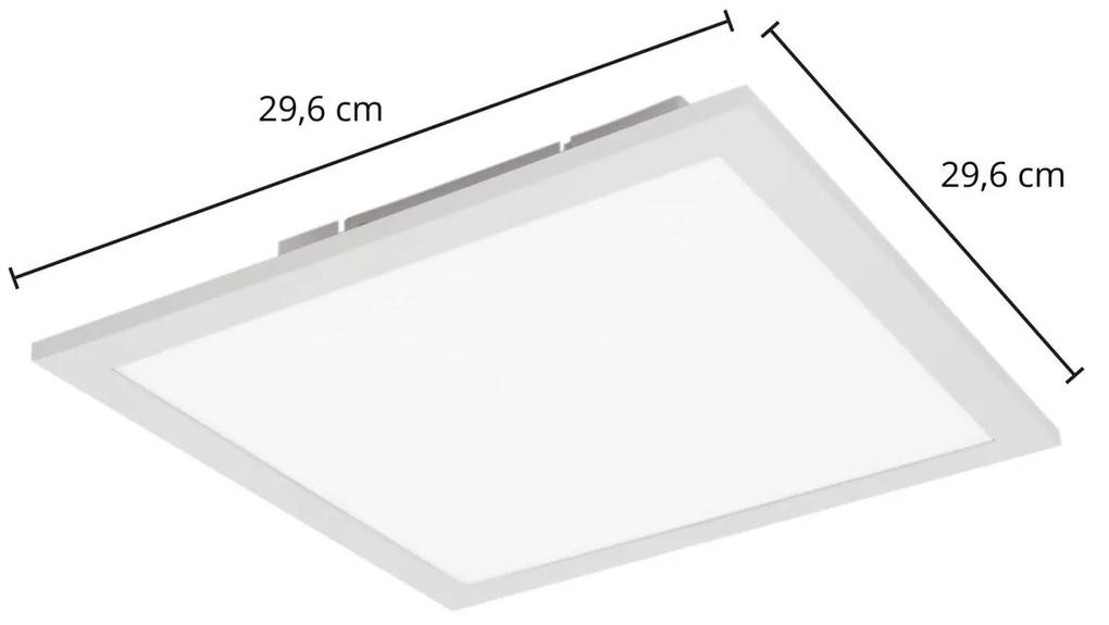 Lindby Kenma pannello LED, CCT, 29,6 cm x 29,6 cm