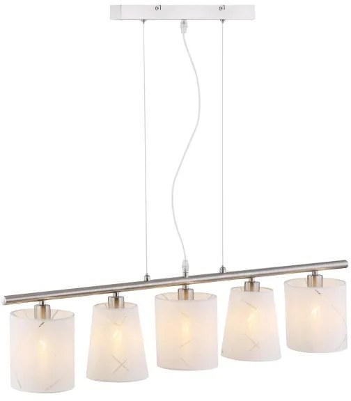 Globo 15430-5H - Lampadario a sospensione con filo NEMMO 5xE14/25W/230V