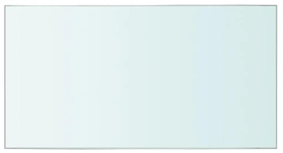 Mensola in vetro trasparente 30x12 cm