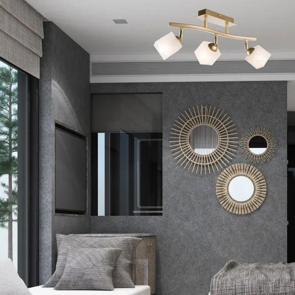 Faretto KLARA 3xE14/40W/230V oro