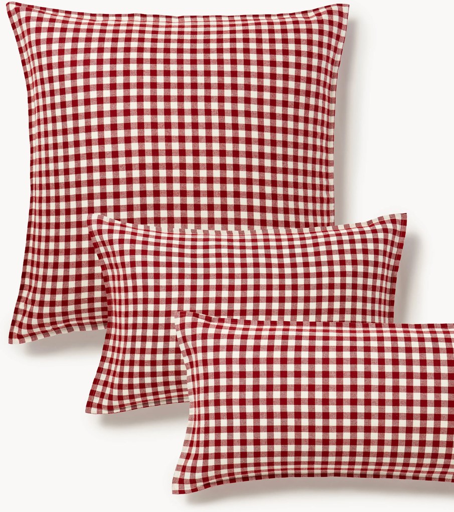 Federa in flanella a quadri Yola