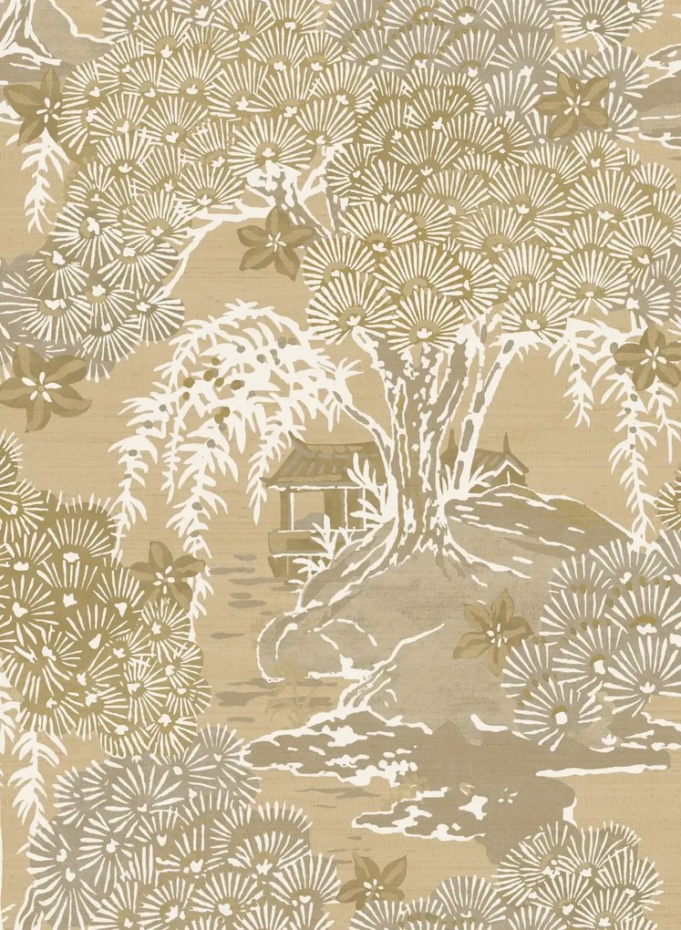 Jannelli & Volpi Carta da parati Sea of Trees Silk - 26034