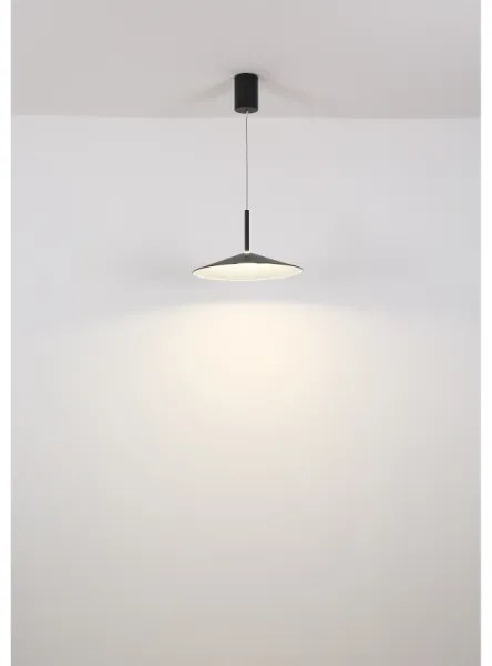 Globo 15635S - Lampadario LED a sospensione con cavo LAMPONE LED/18W/230V 4000K nero