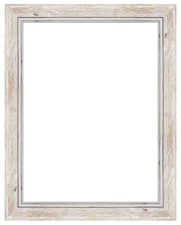 Cornice Calliope Piccola bianco per foto da 30x40 cm