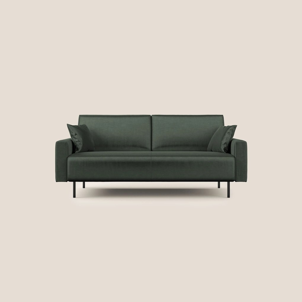 Arthur divano moderno in velluto morbido impermeabile T01