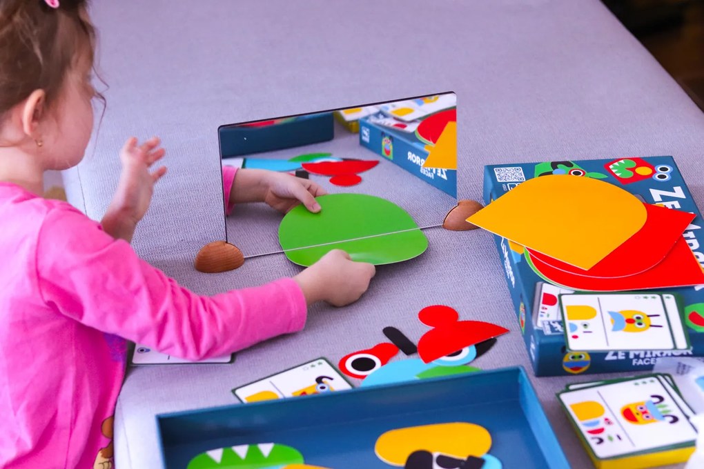 Ze Mirror - gioco con il riflesso - facce