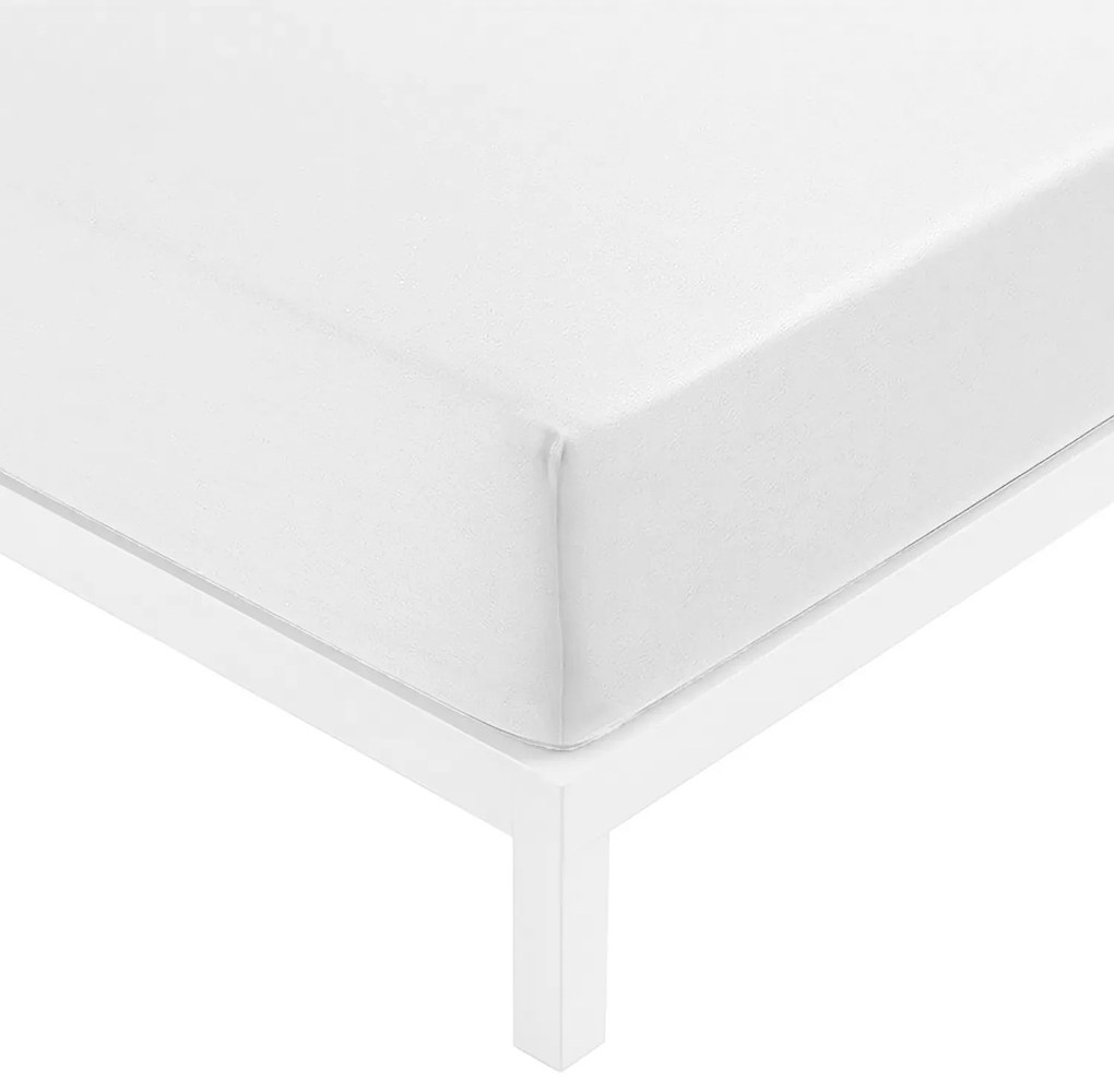 Coprimaterasso jersey da 1 piazza e mezza, da 130x200x25 cm