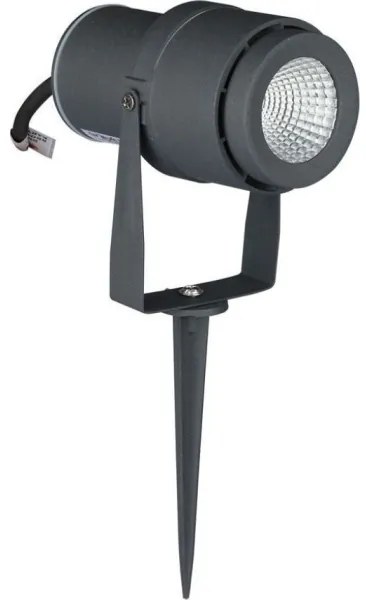 Lampada LED da esterno LED/12W/100-240V IP65 3000K grigio