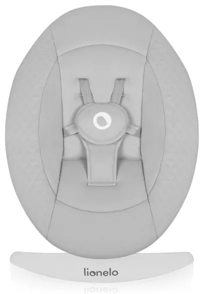 Lionelo - Dondolo per bambini con melodia IRIS Grey Concrete
