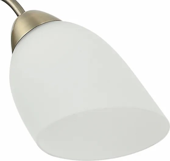 Lampadario a plafone DONNA 5xE27/60W/230V patina