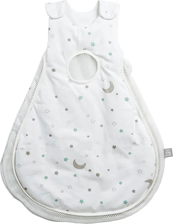 Sacco nanna bianco/beige in cotone 50x66 cm Sternenzauber – Roba