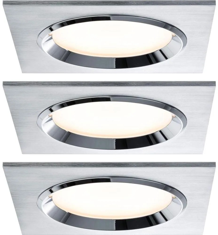 Paulmann 92696 - SET 3xLED/8W Lampada da incasso dimmerabile DICE 230V