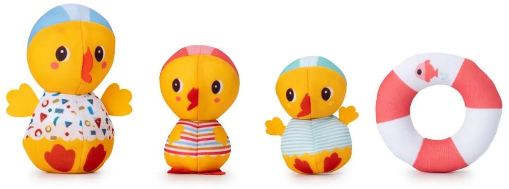 Lilliputiens - Famiglia di anatre - gioco da bagno