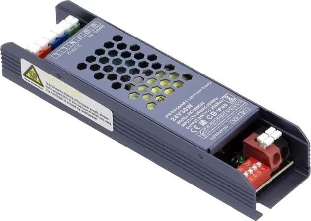 Alimentatore FINKMANN 30W 24V IP40 con Dimmer Integrato