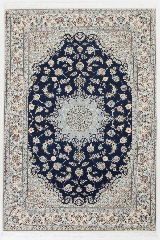 Nain Tappeto persiano 140x210 (Iran) Annodato A Mano