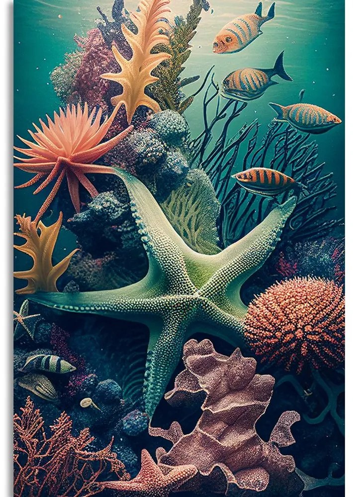 Quadro su tela – Stelle marine surrealiste