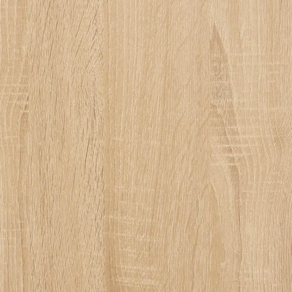 Credenze 2 pz Rovere Sonoma in Legno Multistrato