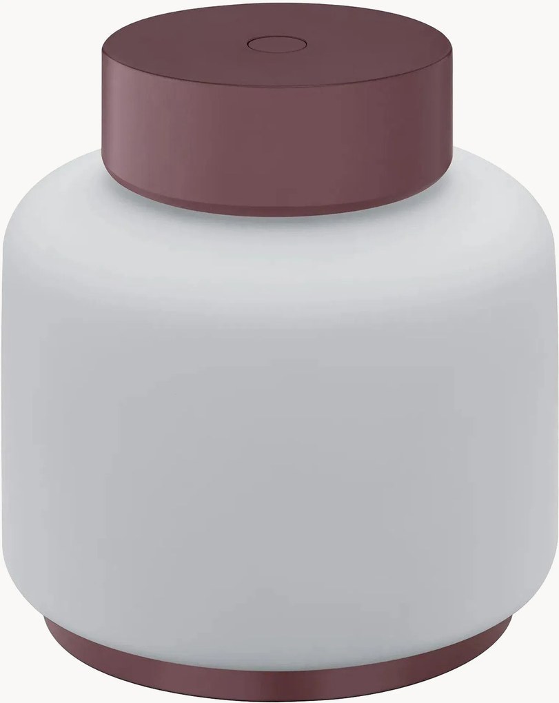 Lampada da tavolo portatile a LED da interno-esterno in vetro soffiato Fawn