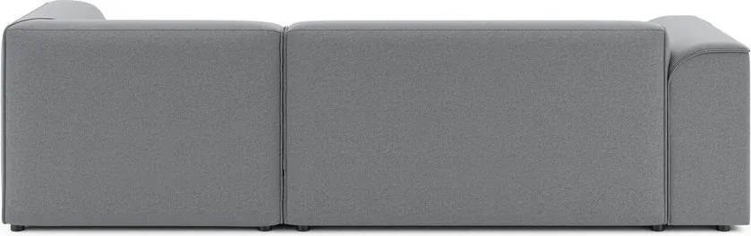 Divano angolare grigio chiaro (con penisola a destra/con chaise lounge) Merid – Ropez