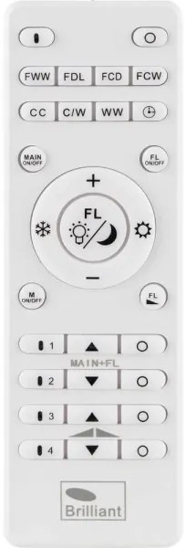 Brilliant - Plafoniera LED dimmerabile LAURICE LED/24W/230V 2700-6500K +RC