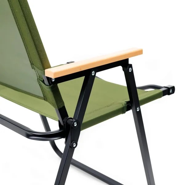 Sediada campeggio pieghevole verde