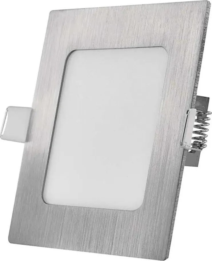 Lampada LED da incasso per controsoffitto NEXXO LED/7W/230V 3000/3500/4000K argento 12x12 cm