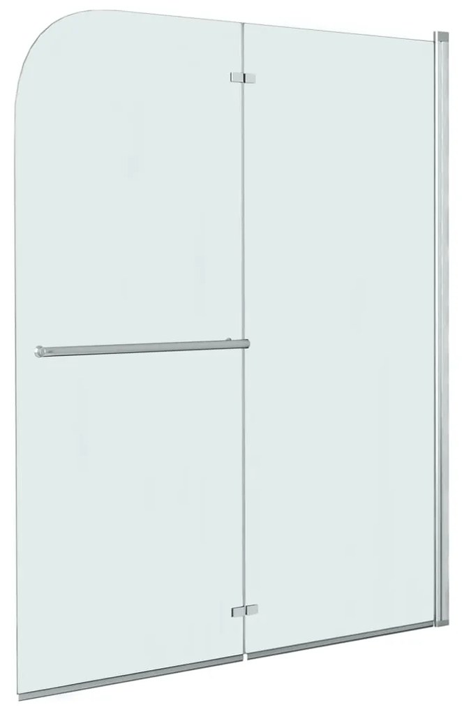 Box Doccia Pieghevole A Libro 2 Pannelli İn Esg 120x140 Cm /