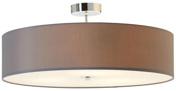 Brilliant - Lampadario a plafone ANDRIA 3xE27/60W/230V diametro 60 cm antracite