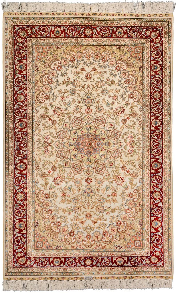 Hereke Tappeto orientale 170x110 Beige (Cina) Annodato A Mano