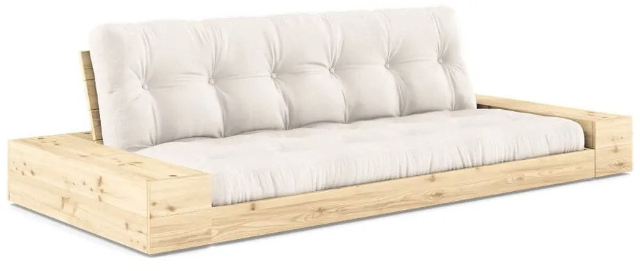 Divano letto crema 244 cm Base - Karup Design