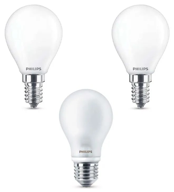 Philips - Lampadine LED 1xE27 + 2x E14