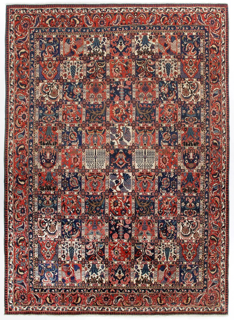 Bakhtiar Tappeto persiano 270 x 370 (Iran) Annodato A Mano