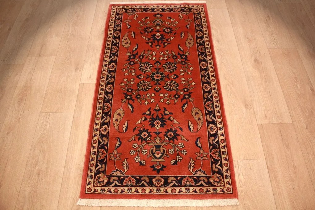 Sarouk Tappeto persiano 150x70 (Iran) Annodato A Mano