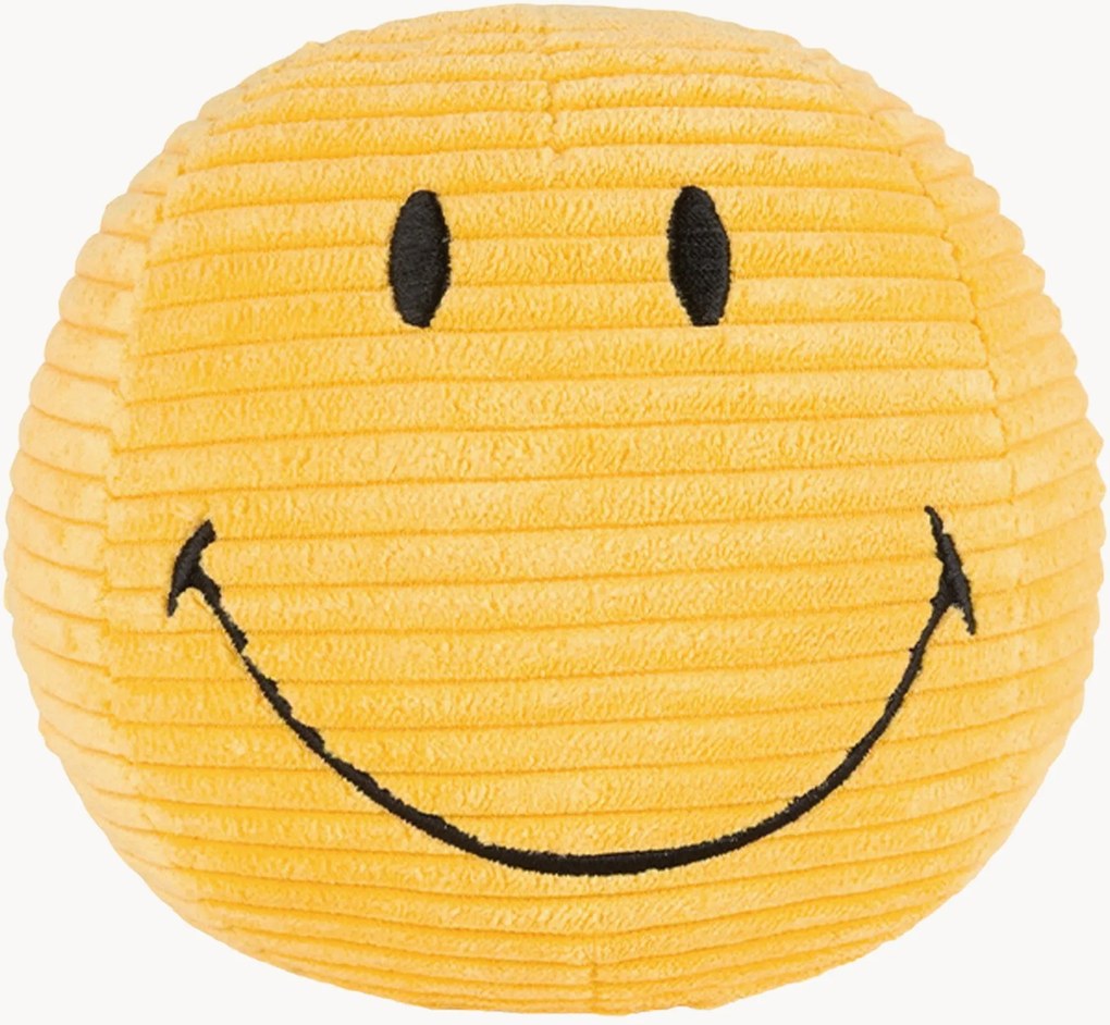 Peluche piccolo in velluto a coste Smiley